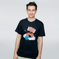 CAMISETA PRETA - ME DEIXA DORMIR