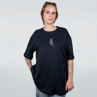CAMISETA OVERSIZED PRETA - ODIN