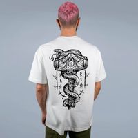 CAMISETA OVERSIZED OFF WHITE - THOR