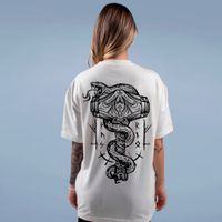 CAMISETA OVERSIZED OFF WHITE - THOR