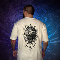 CAMISETA OVERSIZED OFF WHITE - FENRIR