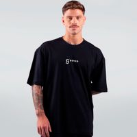 CAMISETA OVERSIZED PRETA - SEITA