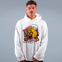 MOLETOM OFF WHITE - HORA DA PIZZA
