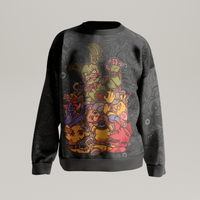 MOLETOM BÁSICO FULL PRINT - TENTE FUGIR