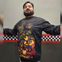 MOLETOM BÁSICO FULL PRINT - TENTE FUGIR