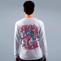 MANGA LONGA OFF WHITE - GNOMO DESASTRADO