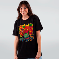 CAMISETA PRETA - AMARELOU