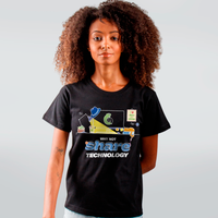 CAMISETA PRETA - WHY NOT SHARE
