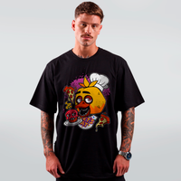 CAMISETA PRETA - HORA DA PIZZA