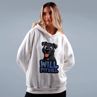 MOLETOM OFF WHITE - WILL PITBULL AZUL