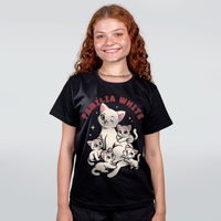 CAMISETA PRETA - FAMÍLIA WHITE