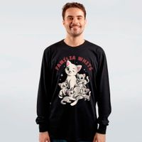 MANGA LONGA PRETA - FAMÍLIA WHITE