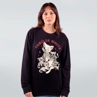 MANGA LONGA PRETA - FAMÍLIA WHITE