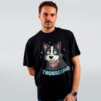 CAMISETA OVERSIZED PRETA - THORRESMO