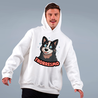MOLETOM OFF WHITE - THORRESMO VERMELHO
