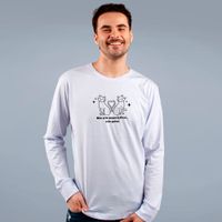 MANGA LONGA OFF WHITE - NÃO CRIE EXPECTATIVAS, CRIE GATOS