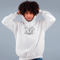 MOLETOM OFF WHITE - NÃO CRIE EXPECTATIVAS, CRIE GATOS