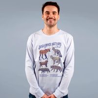 MANGA LONGA OFF WHITE - DOGUINHOS NATIVOS DO BRASIL