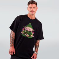 CAMISETA PRETA - CHARMÃO ATEU