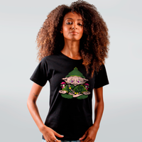 CAMISETA PRETA - CHARMÃO ATEU