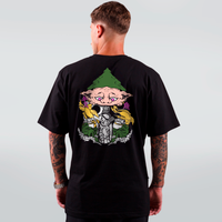CAMISETA PRETA - CHARMÃO ATEU