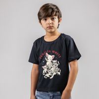 CAMISETA PRETA - FAMÍLIA WHITE