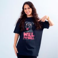 CAMISETA OVERSIZED PRETA - WILL PITBULL
