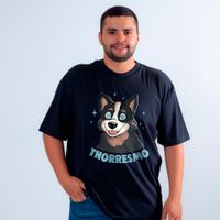 CAMISETA OVERSIZED PRETA - THORRESMO