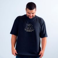 CAMISETA OVERSIZED PRETA - NÃO CRIE EXPECTATIVAS, CRIE CACHORROS