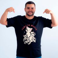 CAMISETA PRETA - FAMÍLIA WHITE