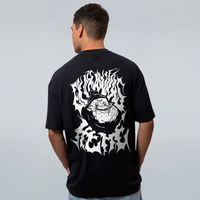 CAMISETA OVERSIZED PRETA - FOREVER HEHE