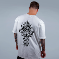 CAMISETA OVERSIZED OFF WHITE - MANIKAS TRIBAL