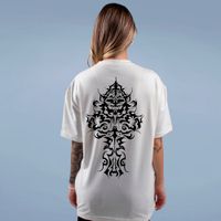 CAMISETA OVERSIZED OFF WHITE - MANIKAS TRIBAL
