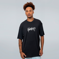 CAMISETA OVERSIZED PRETA - MANIKAS TRIBAL