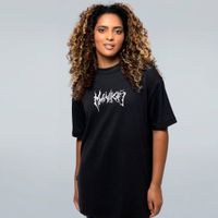 CAMISETA OVERSIZED PRETA - MANIKAS TRIBAL