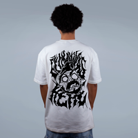 CAMISETA OVERSIZED OFF WHITE - RAGE HEHE
