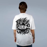 CAMISETA OVERSIZED OFF WHITE - ELFCORE
