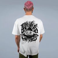 CAMISETA OVERSIZED OFF WHITE - ELFCORE