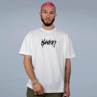 CAMISETA OVERSIZED OFF WHITE - ELFCORE