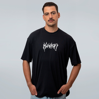 CAMISETA OVERSIZED PRETA - ELFCORE