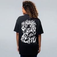 CAMISETA OVERSIZED PRETA - RAGE HEHE