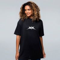 CAMISETA OVERSIZED PRETA - RAGE HEHE