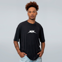 CAMISETA OVERSIZED PRETA - RAGE HEHE