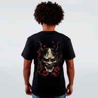 CAMISETA PRETA - ONI MASK