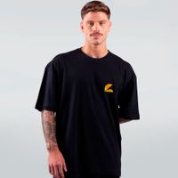 CAMISETA OVERSIZED PRETA - TIMELINE