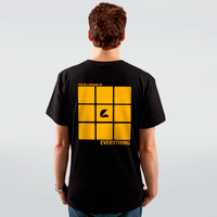 CAMISETA PRETA - MOSAICO FLOPI
