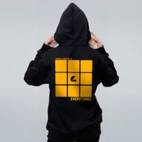 MOLETOM PRETO - MOSAICO FLOPI