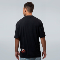 CAMISETA OVERSIZED PRETA - LILA