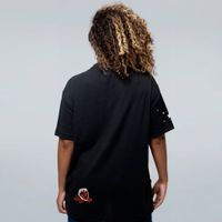 CAMISETA OVERSIZED PRETA - LILA