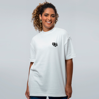CAMISETA OVERSIZED OFF WHITE - DONT QUIT